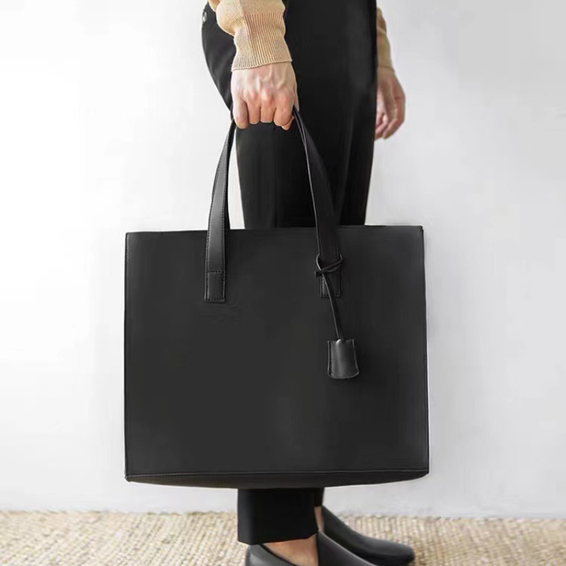 2026 New Men's Handbag With Sh - đánh giá và giá Leather Briefcase