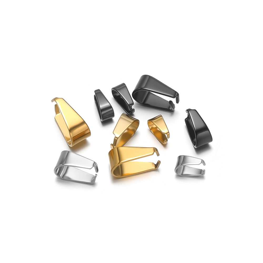 50pcs Stainless Steel Black/Go - đánh giá và giá Gold Plated Jewelry