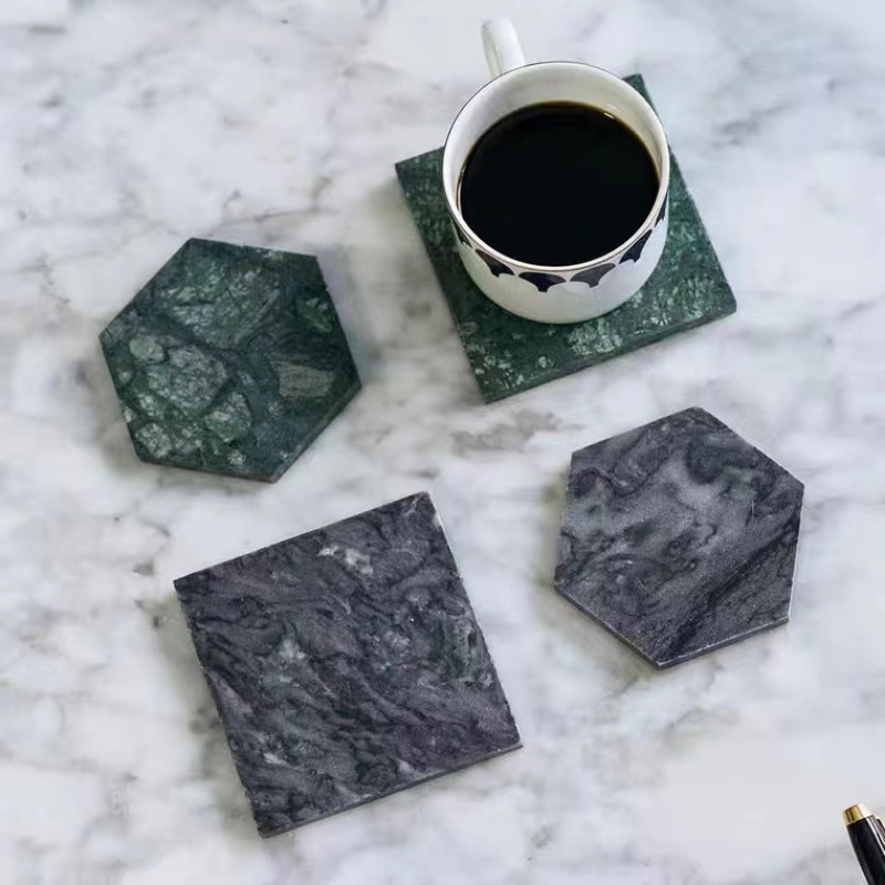 1PCS Marble Coasters Round Ant - đánh giá và giá Marble Coaster Set