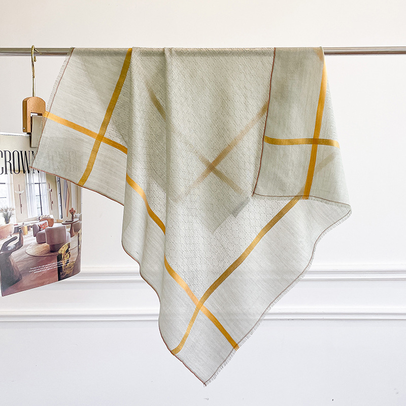 100% PURE CASHMERE Square Shaw - đánh giá và giá Cashmere Scarf