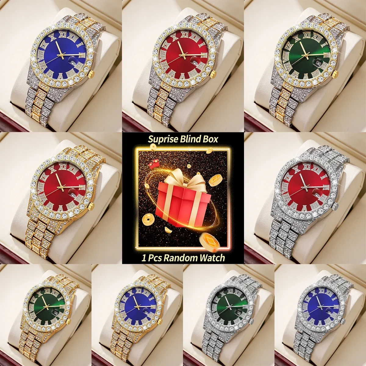 Mystery Blind Box Men Watch Ra - đánh giá và giá Luxury Watch Men
