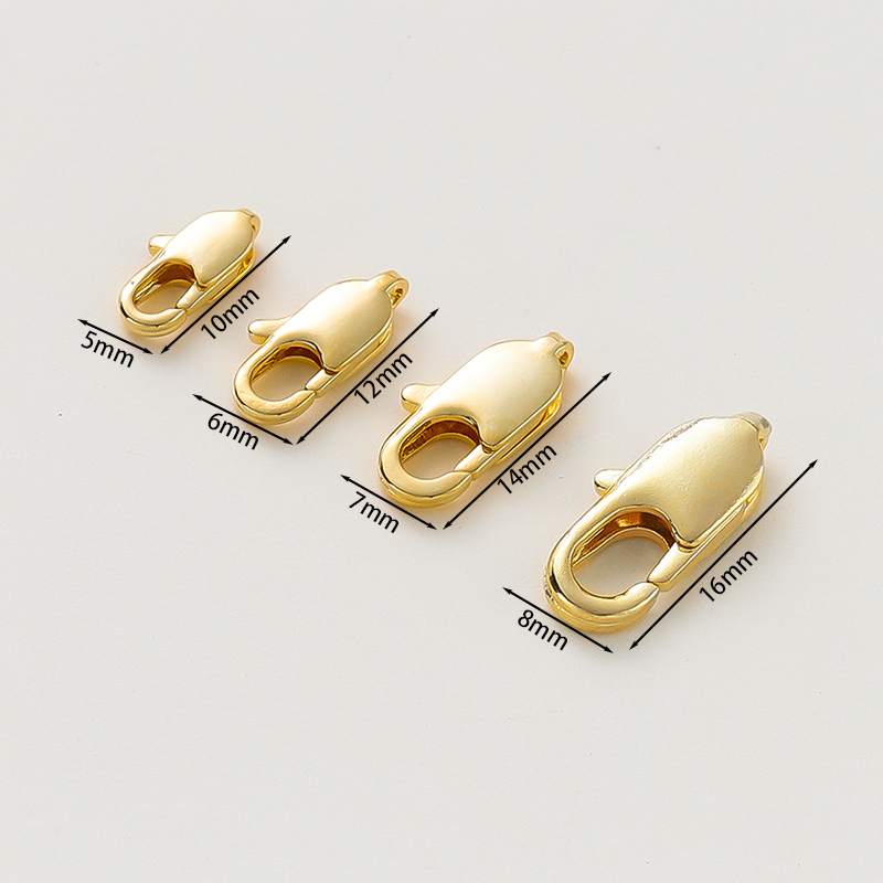 10Pcs 14K/18K Gold Plated Bras - đánh giá và giá Gold Plated Jewelry