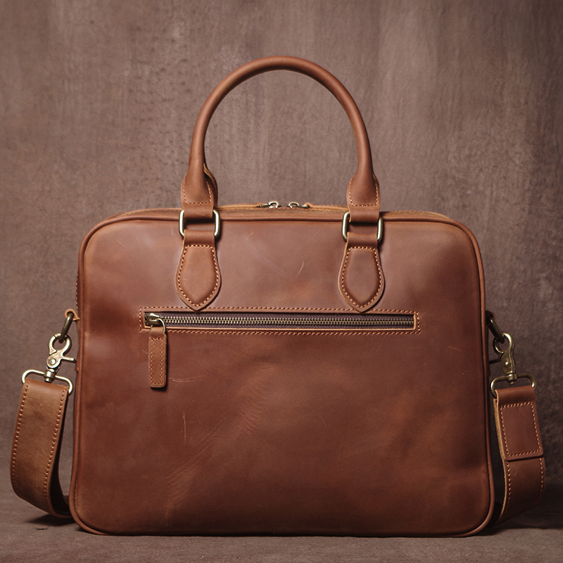 GURO Men Crazy Horse Cowhide B - đánh giá và giá Leather Briefcase