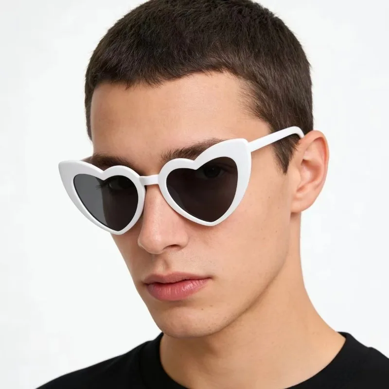 Cartoon White Heart Sunglasses - đánh giá và giá Sunglasses Uv400