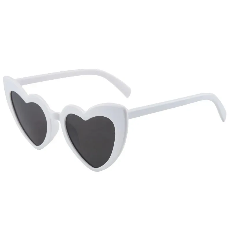 Cartoon White Heart Sunglasses - đánh giá và giá Sunglasses Uv400